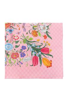 商品Gucci | Gucci Floral Printed Shawl,商家Cettire,价格¥3113图片