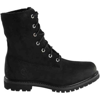 添柏岚女鞋, Timberland | Authentics Waterproof Lace Up Booties商品图片 6.3折×额外9折, 额外九折