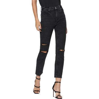 Paige是什么牌子, Paige | Paige Womens Sarah Distressed High Rise Slim Jeans商品图片 1.3折