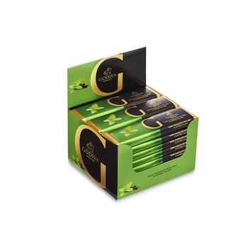 Godiva | Set of 24, Mint Dark Chocolate Bars商品图片,额外7折, 额外七折