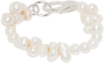 Hatton Labs | SSENSE Exclusive White Pearl Bracelet,商家Ssense US,价格¥1551
