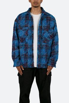 MNML | Heavyweight Woven Flannel - Blue/Black商品图片,