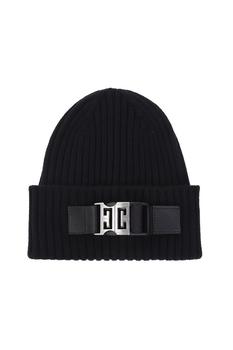 推荐Givenchy Decorative-Buckled Strap Beanie商品