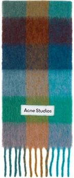 Acne Studios | Multicolor Mohair Checked Scarf 独家减免邮费
