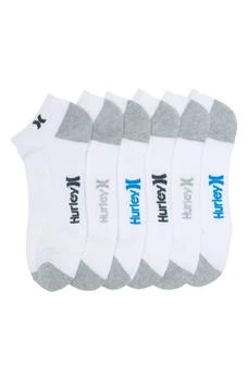 Hurley | Pack of 6 Terry Ankle Socks,商家Nordstrom Rack,价格¥77
