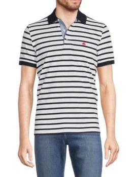 Brooks Brothers | Slim Fit Striped Pique Polo 3.9折