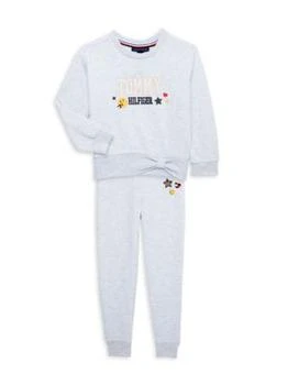 Tommy Hilfiger | Little Girl’s 2-Piece Tie Sweatshirt & Joggers Set 5.5折