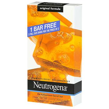 Neutrogena | Transparent Facial Bar商品图片,独家减免邮费