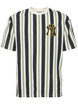 New Era | Oversize Pinstriped Jersey T-shirt商品图片,额外7折, 额外七折