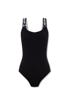 商品Moschino | Moschino Logo Printed Sleeveless Bodysuit,商家Cettire,价格¥758图片