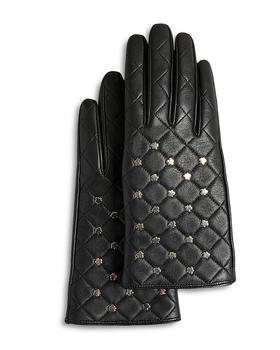 商品Ted Baker London | Studet Leather Magnolia Gloves,商家Bloomingdale's,价格¥977图片