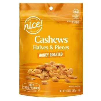 Nice! | Cashew Halves & Pieces Honey Roasted,商家Walgreens,价格¥43