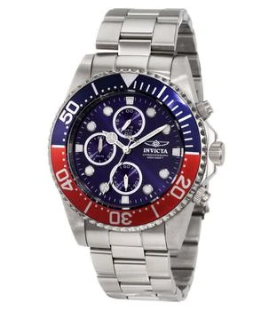 推荐Invicta Men's Chronograph Stainless Steel Watch - Pro Diver Blue Dial Quartz | 1771商品