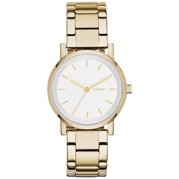 DKNY | Women's Soho Gold-Tone Stainless Steel Bracelet Watch 34mm, Created for Macy's商品图片,