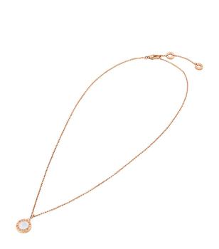 bvlgari项链, BVLGARI | Rose Gold and Mother-Of-Pearl BVLGARI BVLGARI Necklace商品图片 