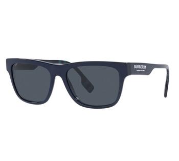 巴宝莉男装多少钱, Burberry | Dark Grey Square Mens Sunglasses BE4293F 395987 56商品图片 4.1折