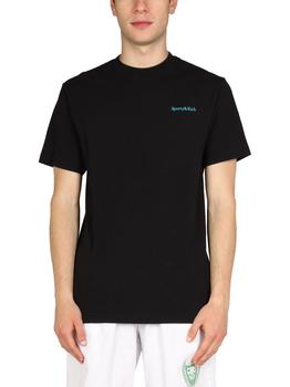 推荐Sporty & Rich Logo Print Crewneck T-Shirt商品