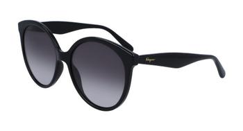 春装菲拉格慕, Salvatore Ferragamo | Grey Gradient Round Ladies Sunglasses SF1071S 001 58商品图片 2.1折