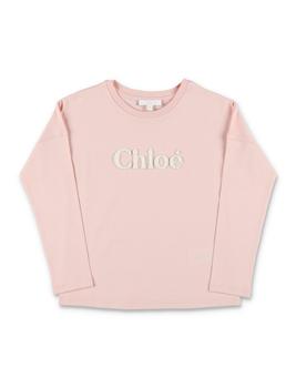 商品Chloé Kids Crewneck Long-Sleeved T-Shirt图片