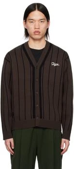 Dime | Brown Baseball Cardigan,商家SSENSE,价格¥1313