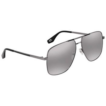 推荐Silver Mirror Square Mens Sunglasses MARC 387/S 0807/T4 60商品