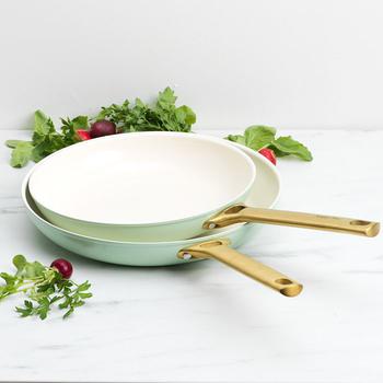 Greenpan | Reserve Ceramic Nonstick 10" & 12" Frypan Set商品图片,6.8折起