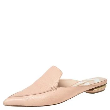 [二手商品] Nicholas Kirkwood | Nicholas Kirkwood Pink Leather Beya Mule Sandals Size 38.5 3.3折