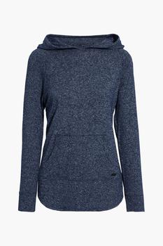 商品DKNY | Mélange stretch-knit hoodie,商家THE OUTNET US,价格¥229图片