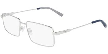 推荐Demo Rectangular Men's Eyeglasses SF2206 045 56商品