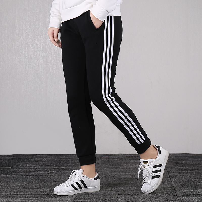 美国阿迪达斯, Adidas | W MH PT DK 3S女士运动休闲针织收口长裤商品图片 3.8折, 包邮包税