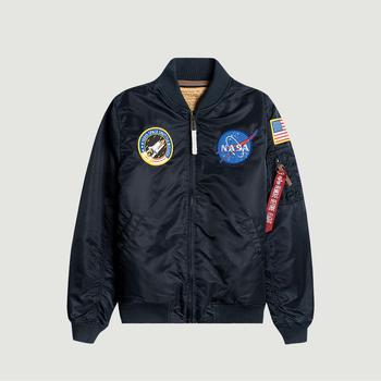 Alpha Industries | Alpha Industries x NASA MA-1 VF zipped jacket Repl. blue Alpha Industries商品图片,
