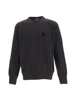 迈克达威, Isabel Marant | Isabel Marant Mike Logo Print Crewneck Sweatshirt商品图片 7.2折