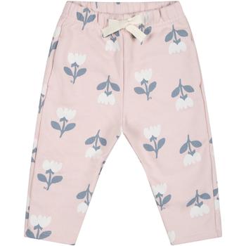 商品PETIT BATEAU | Petit Bateau Pink Sweatpants For Girl With Flowers,商家Italist,价格¥545图片