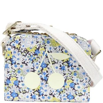 Bonpoint | Light Blue Bag For Girl With Floral Pattern 9.2折, 独家减免邮费