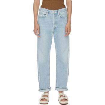 推荐90's Mid Rise Loose Fit Jeans - Snapshot商品