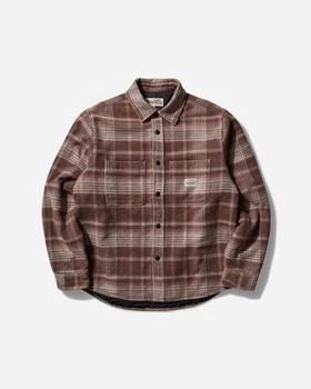 STUSSY | Heavy Washed Plaid Shirt Brown,商家Slam Jam,价格¥1299