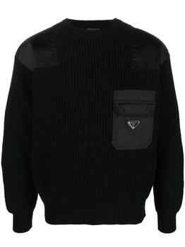 推荐Prada Round-Neck Sweater商品