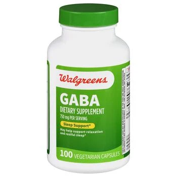 GABA Supplement 750 mg Capsules for Sleep Support