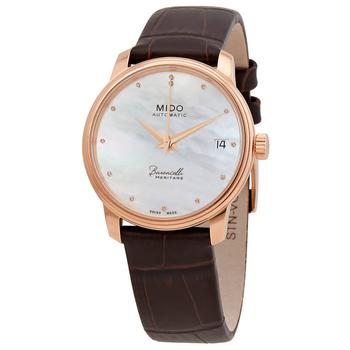 美度女表, MIDO | Baroncelli Heritage Automatic Ladies Watch M027.207.36.106.00商品图片 4.7折