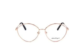 Salvatore Ferragamo | Salvatore Ferragamo Eyewear Oval Frame Glasses 4.8折, 独家减免邮费