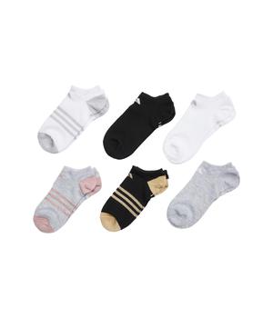 商品Adidas | Superlite No Show Socks 6-Pack (Toddler/Little Kid/Big Kid/Adult),商家Zappos,价格¥113图片