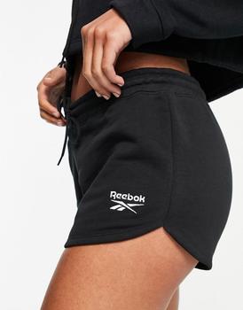 Reebok | Reebok logo shorts in black商品图片,5折起