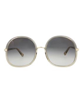 Chloé | Chloe Round-Frame Injection Sunglasses商品图片,3.1折