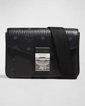 推荐Millie Visetos Logo Leather Crossbody Bag商品