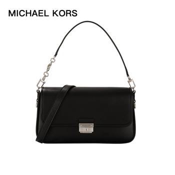 推荐MK 女包 迈克·科尔斯 MICHAEL KORS 专柜款BRADSHAW系列黑色小号单肩手提包 30S1S2BL1L BLACK商品