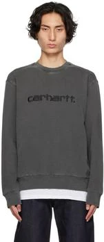 Carhartt WIP | Gray Duster Sweatshirt 5.1折, 独家减免邮费