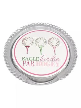 Mariposa | Sporting Life Ladies' Eagle, Birdie, Par, Bogey Golf Beaded Coaster Set,商家Saks Fifth Avenue,价格¥310