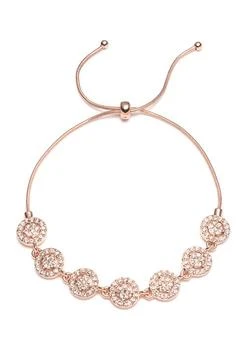 Givenchy | Rose Gold Tone Silk Halo Slider  Bracelet,商家Belk,价格¥414