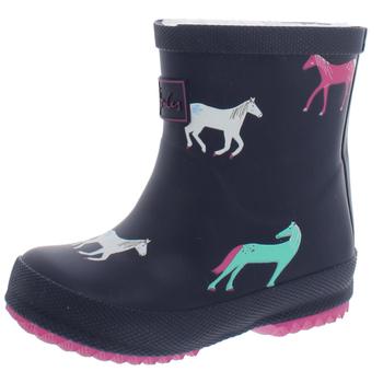 商品Joules | Joules Girls Baby Welly Print Pull On Rain Boots,商家BHFO,价格¥179图片