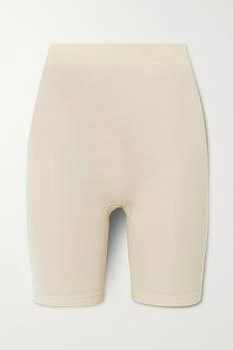 SKIMS | Seamless Sculpt 塑形中长短裤 （颜色：sand）,商家NET-A-PORTER,价格¥317
